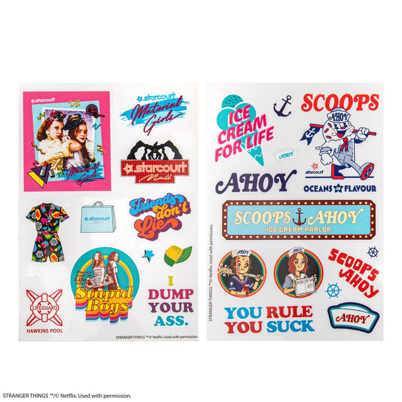 Stranger Things Season 3 Sticker Set
