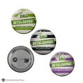 Beetlejuice Lenticular Badge Set of 6