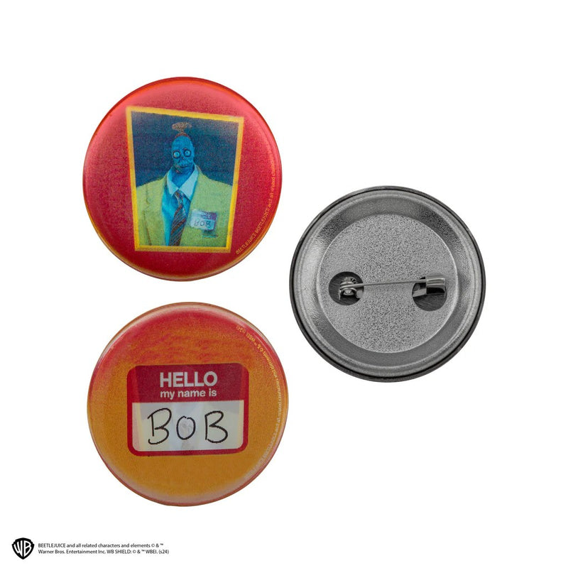 Beetlejuice Lenticular Badge Set of 6