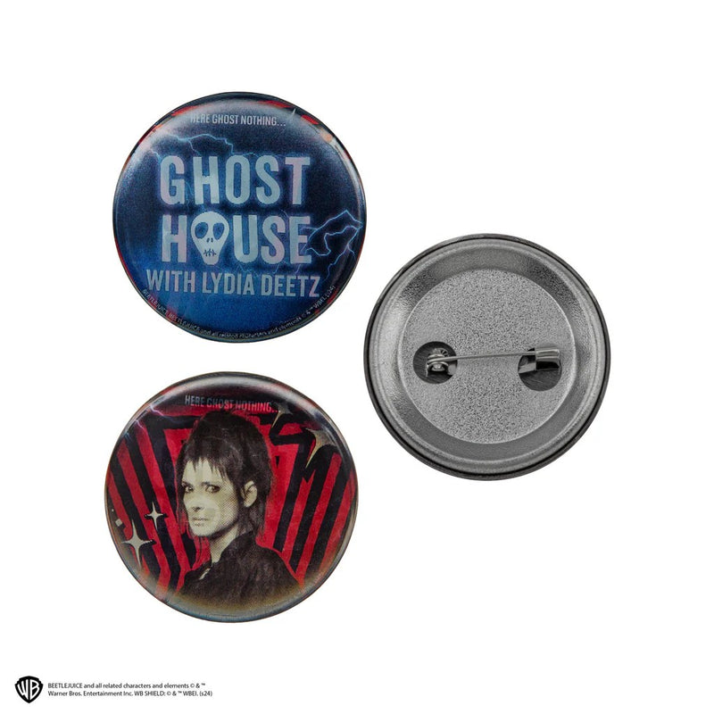 Beetlejuice Lenticular Badge Set of 6