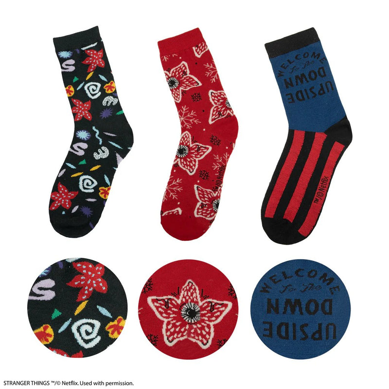 Stranger Things Socks 3-Pack