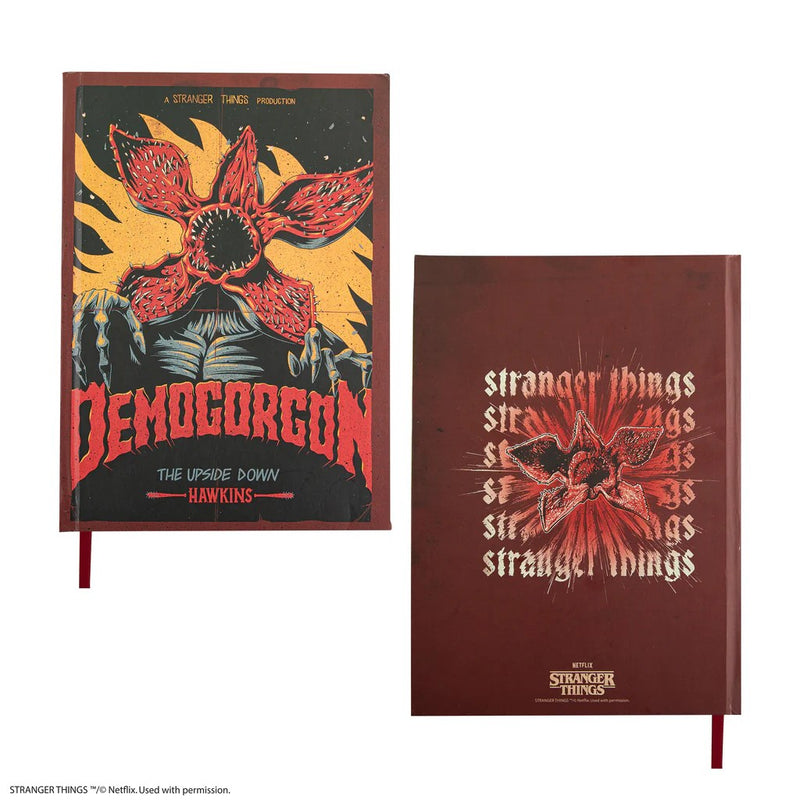 Stranger Things Demogorgon Hardcover Notebook