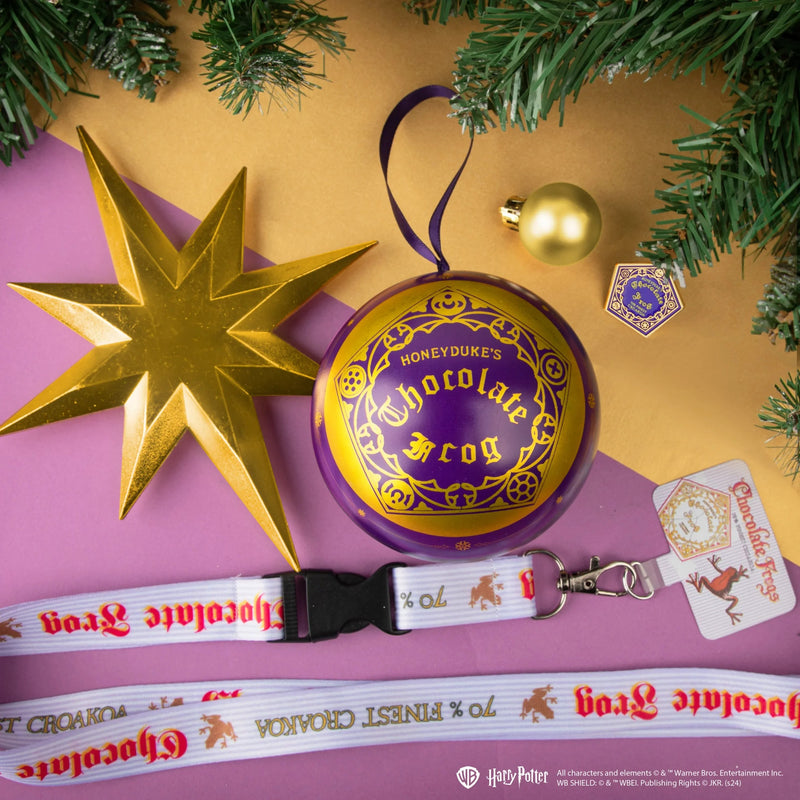 Harry Potter Chocolate Frog Lanyard and Pin Holiday Capsule