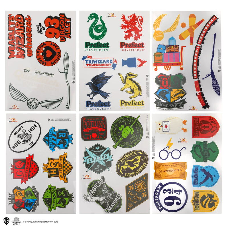 Harry Potter Luggage Sticker Pack of 36