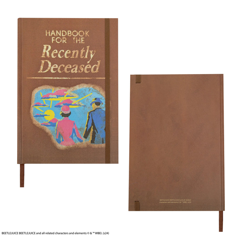 Beetlejuice Handbook for the Recently Deceased Hardcover Notebook