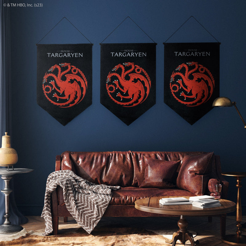 Game of Thrones Targaryen House Sigil Banner