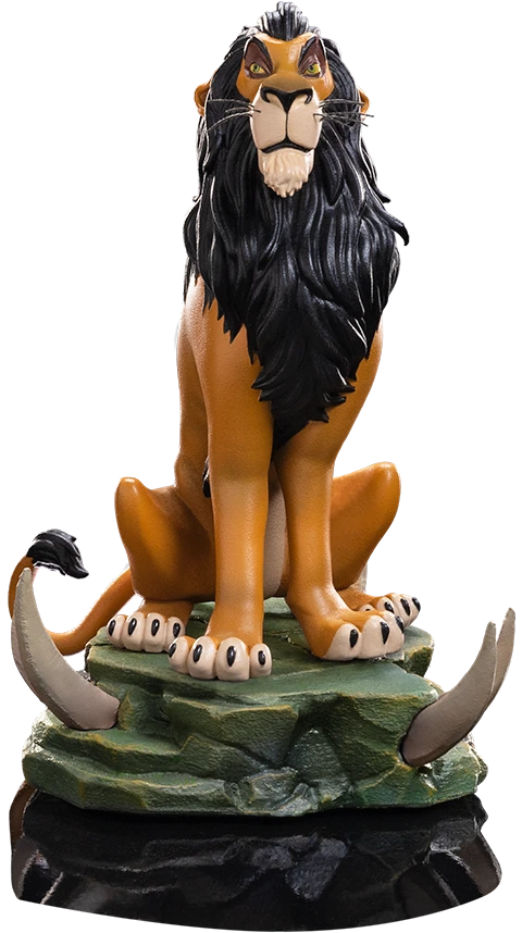 Iron Studios Disney The Lion King 1/10 Art Scale Scar Statue