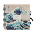 The Great Wave of Kanagawa Hokusai Scrapbook Photo Album 40 Pages 26x26cm
