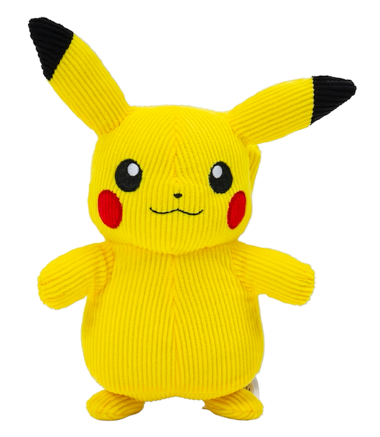 Jazwares Pikachu Pokémon Animated Series 8" Corduroy Plush Figure