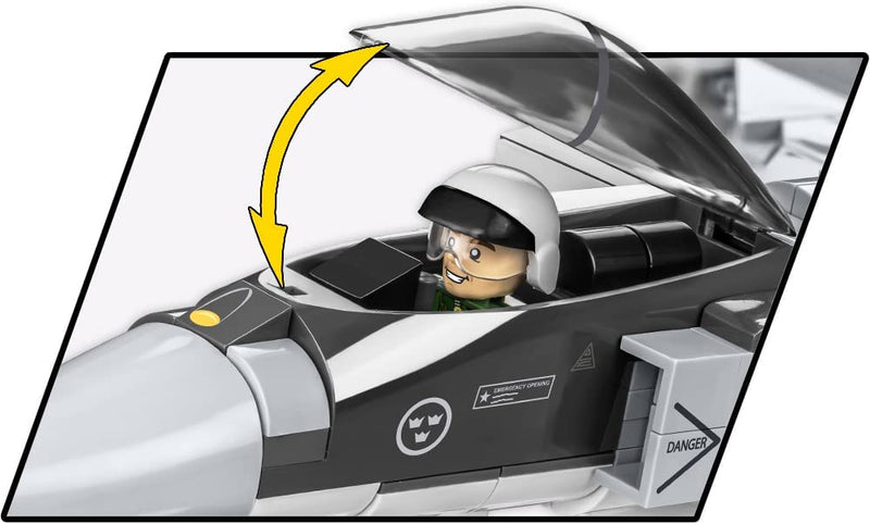 Cobi Armed Forces SAAB JAS 39 GRIPEN E (480 Pieces)