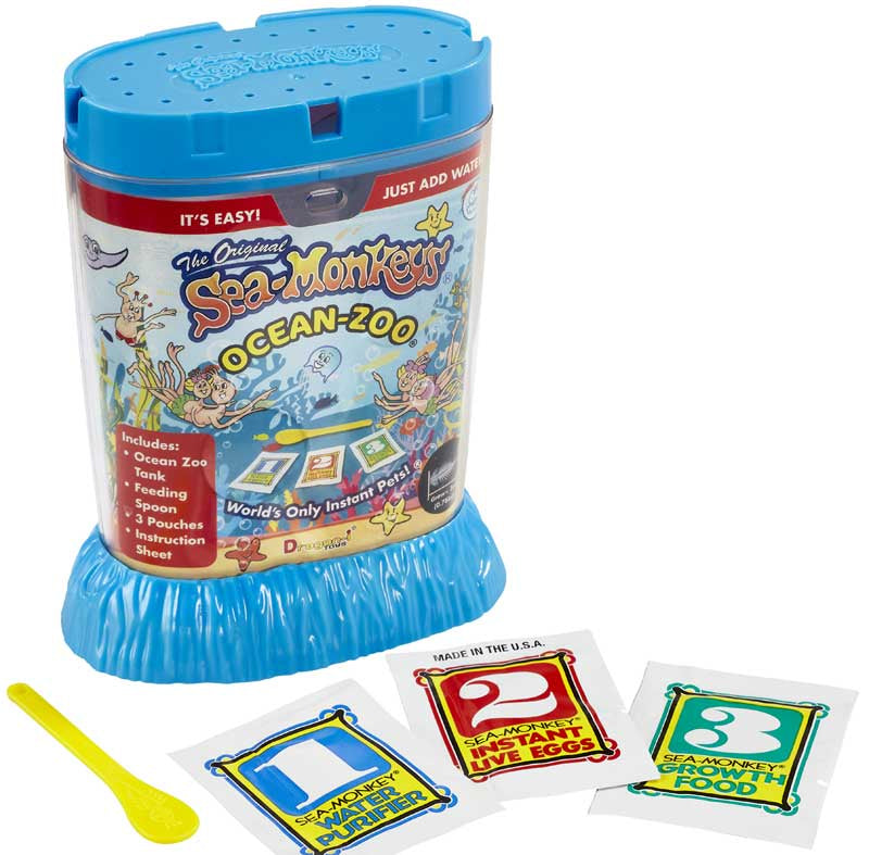 The Original Sea Monkeys - Ocean Zoo Grow Your Own Pets Science Kit 6+ years collectible from U&C Solutions Ltd