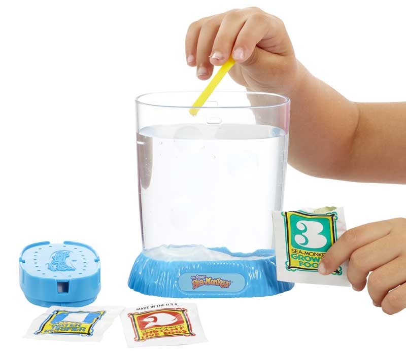The Original Sea Monkeys - Ocean Zoo Grow Your Own Pets Science Kit 6+ years, in display