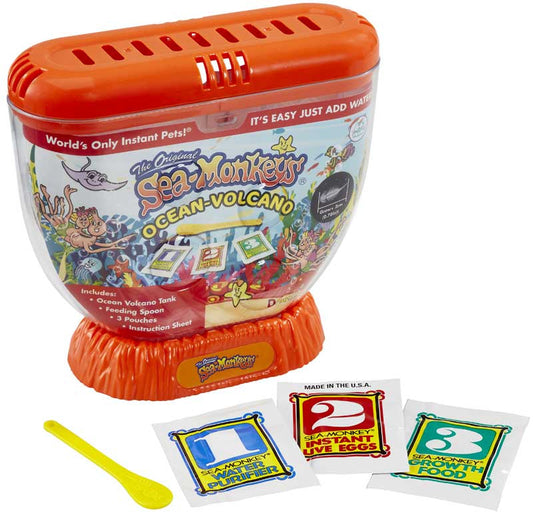 Sea Monkeys Volcano Zoo - The Original Sea Monkeys with Larger Tank & Volcano collectible from U&C Solutions Ltd