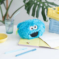 Sesame Street Biscuit Monster Plush Case close up detail