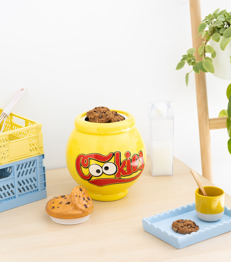 Sesame Street Cookie Jar design detail