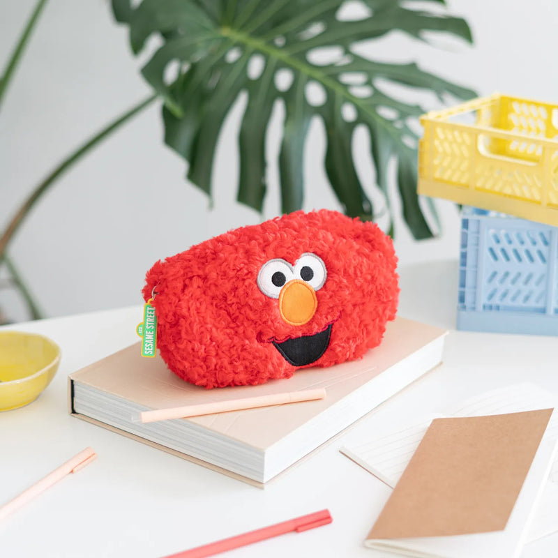 Sesame Street Elmo Plush Case close up detail