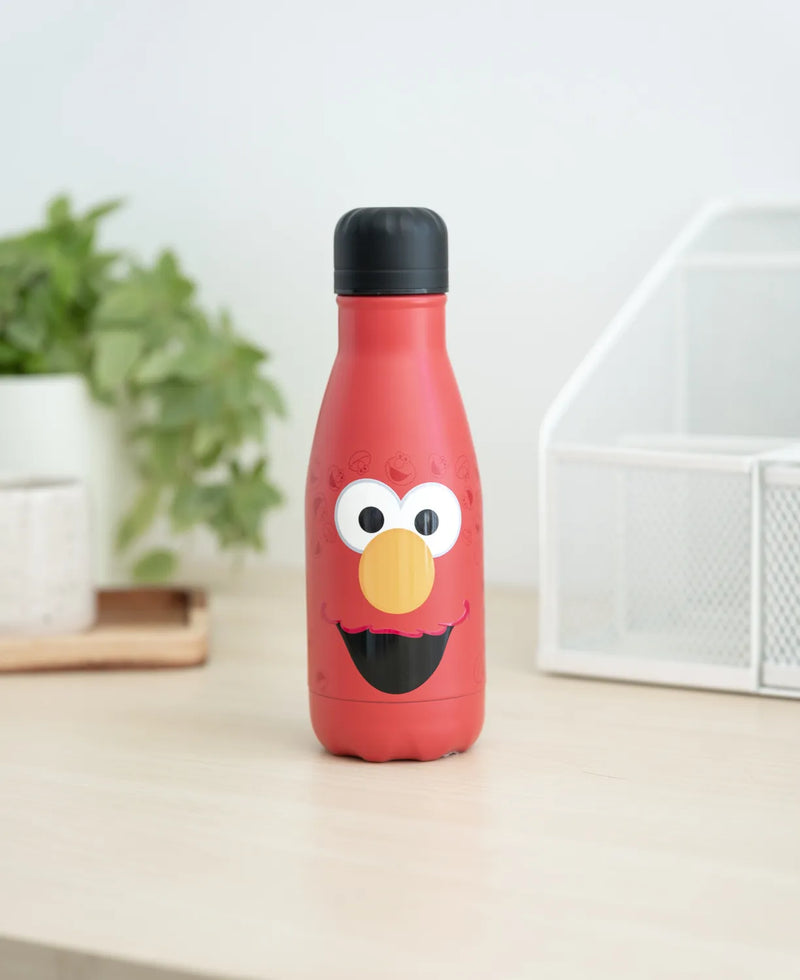Sesame Street Hot & Cold 260ml Metal Bottle side angle