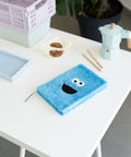 Sesame Street Plush Cover Premium A5 Notebook packaging view