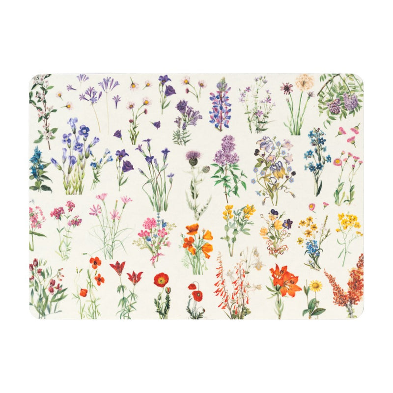 Wild Flowers Set of 4 Table Mats