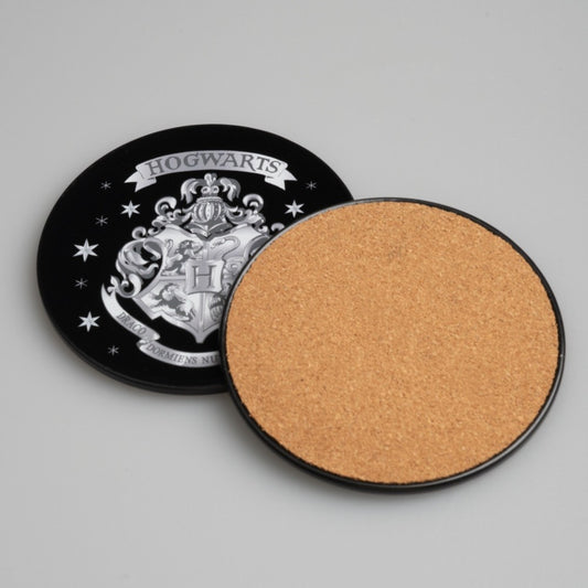 Set of 2 Harry Potter Hogwarts Coasters