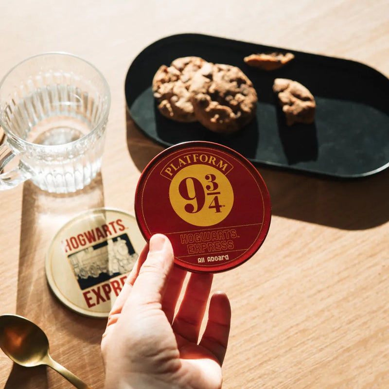 Set of 2 Harry Potter Platform 9¾ Coasters