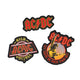 AC/DC Set of 3 Patches
