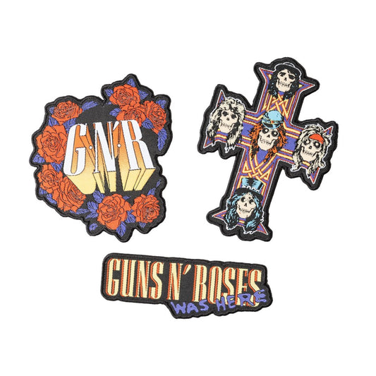 Guns N' Roses Set of 3 Patches