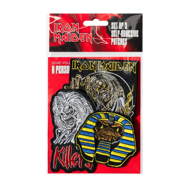 Iron Maiden Set of 3 Patches