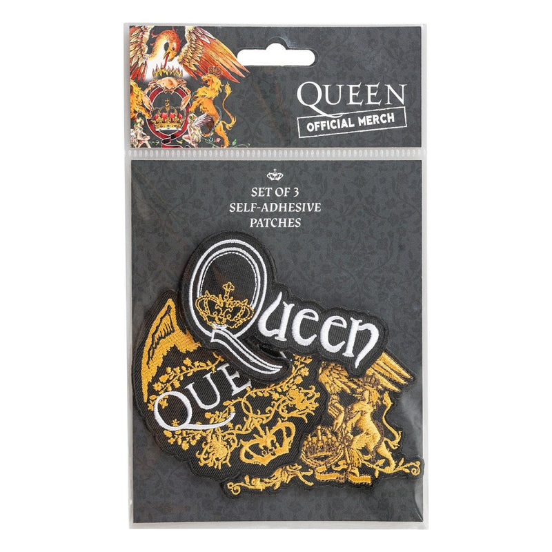 Queen Patch Set of 3 Patches