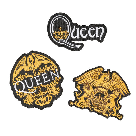 Queen Patch Set of 3 Patches