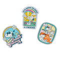 Snoopy Set of 3 Patches