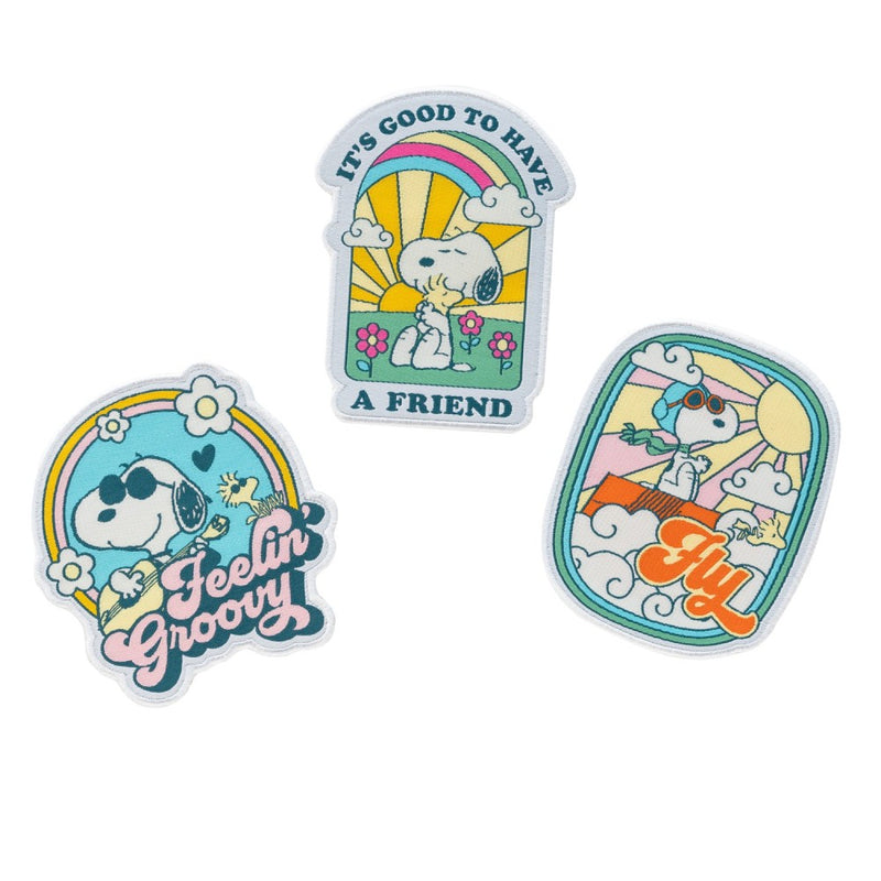 Snoopy Set of 3 Patches