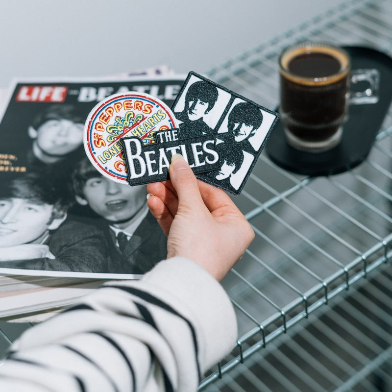 The Beatles Set of 3 Patches