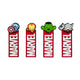 Marvel the Avengers Set of 4 Bookmarks