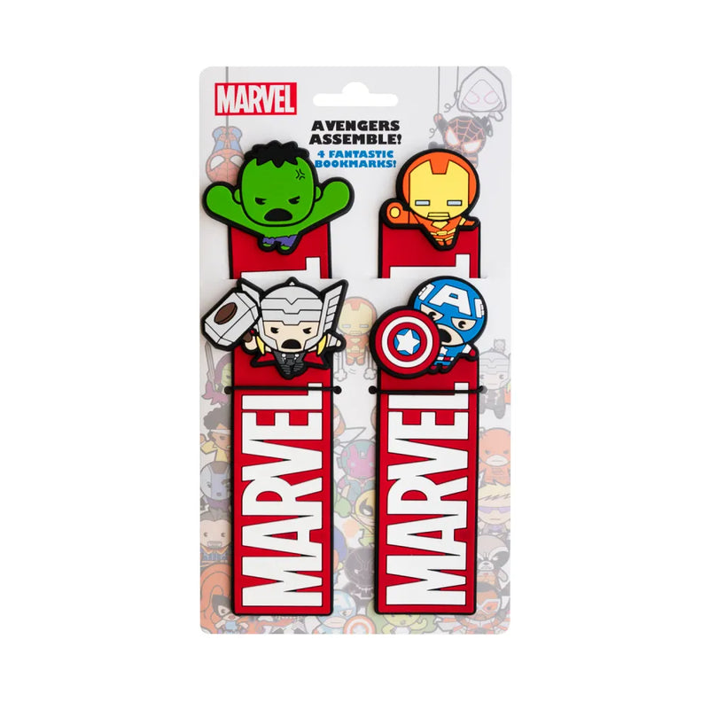 Marvel the Avengers Set of 4 Bookmarks
