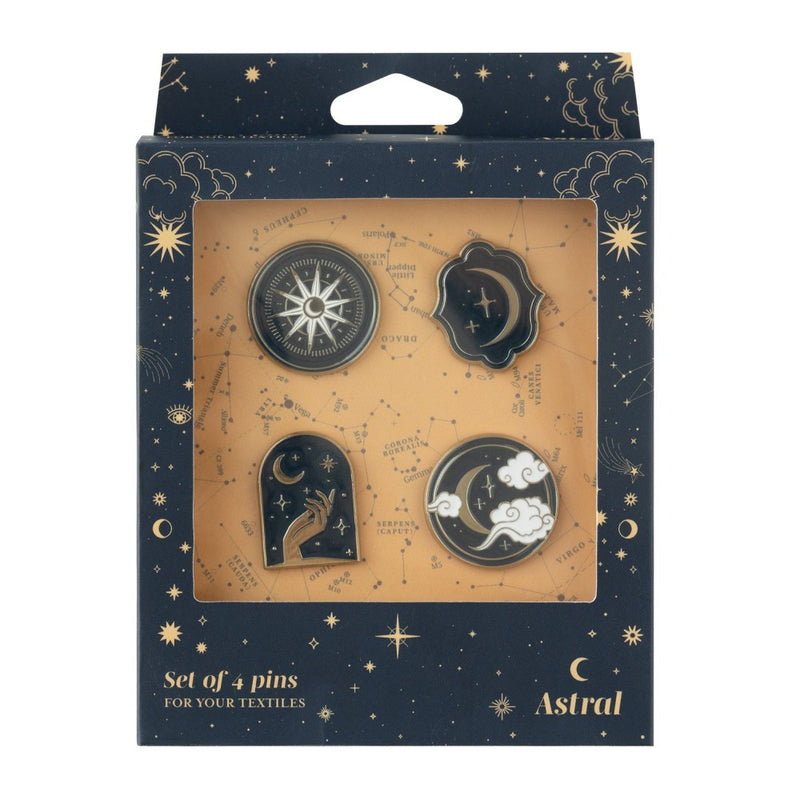 Astral Set of 4 Pins