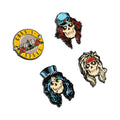 Guns N' Roses Set of 4 Pins
