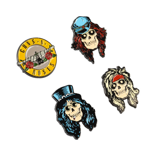 Guns N' Roses Set of 4 Pins