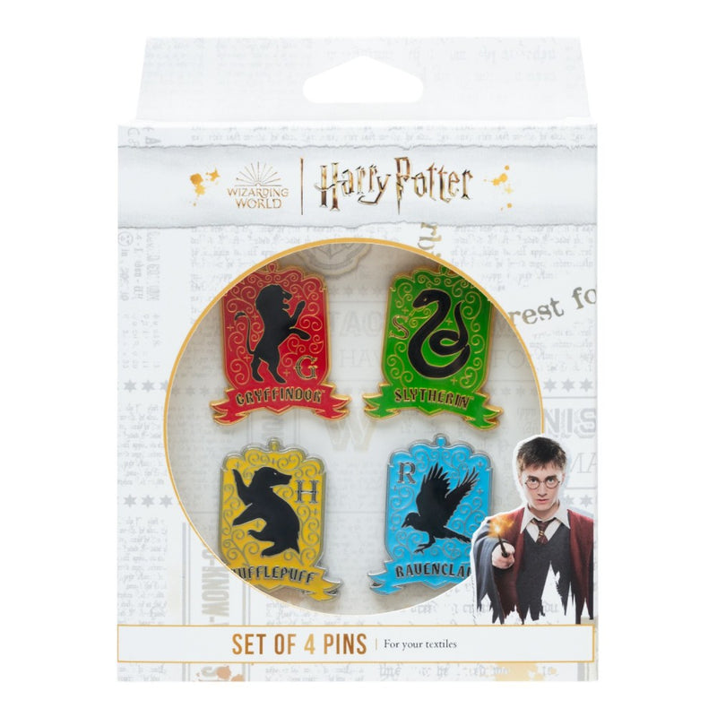 Harry Potter - Hogwarts Houses Set of 4 Pins