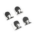 The Beatles Set of 4 Pins