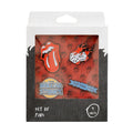 The Rolling Stones Set of 4 Pins