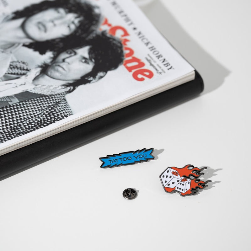 The Rolling Stones Set of 4 Pins