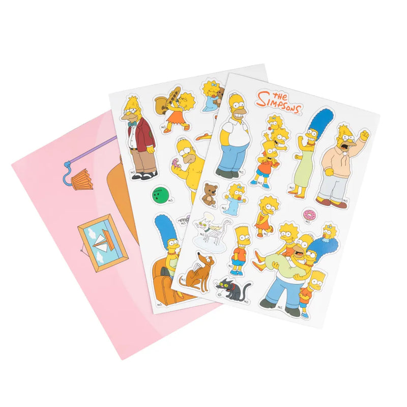 The Simpsons Family Set of Die Cut Magnets