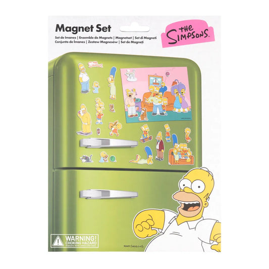 The Simpsons Family Set of Die Cut Magnets