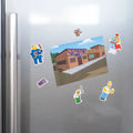 The Simpsons Citizens Set of Die Cut Magnets