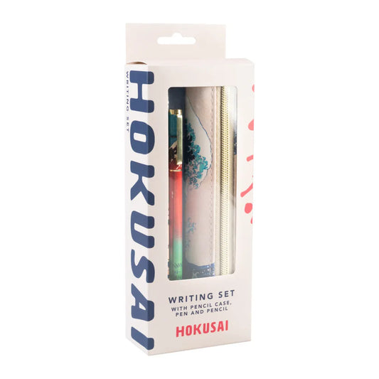 Hokusai Pen and Pencil Box Set