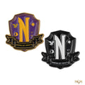 Wednesday Nevermore Academy Pin Set