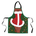 Sexy Mrs Claus - Adult Apron, side angle