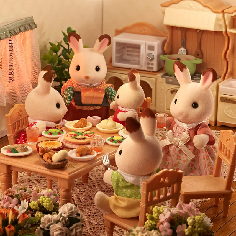 Sylvanian Families Chocolate Rabbit Family - Image 3