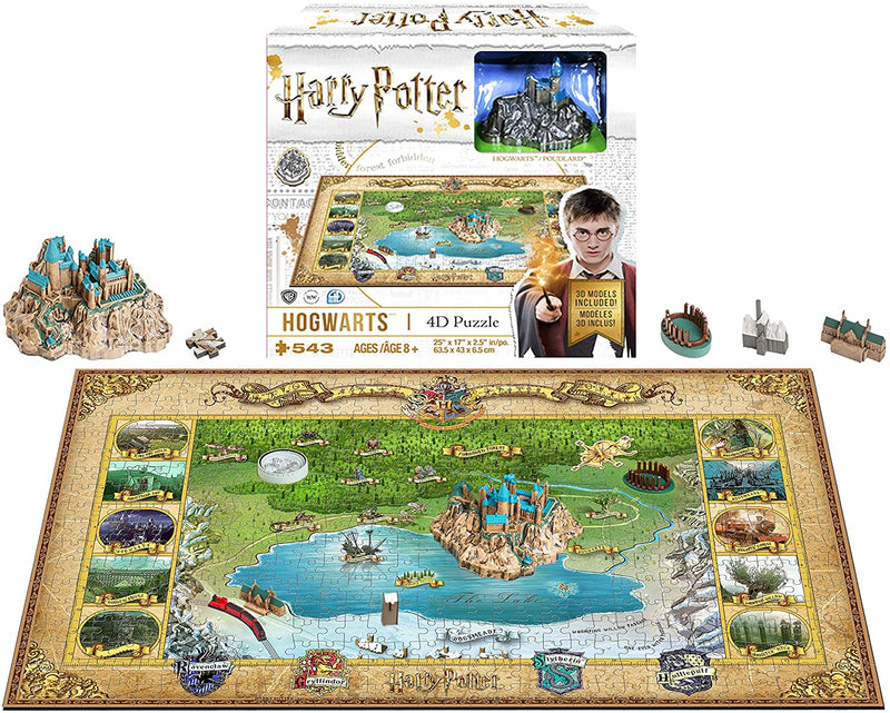 Harry Potter: Mini Hogwarts (543 piece) Puzzle - Image 3